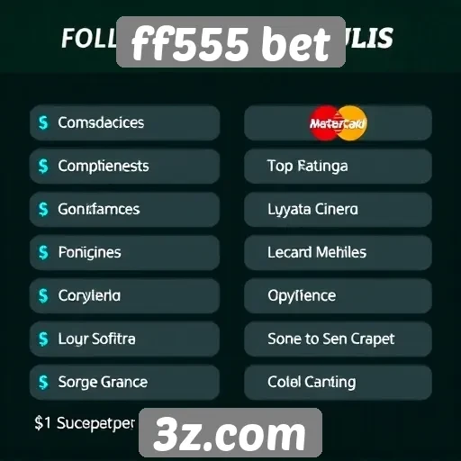 Metodos de pagamento aceitos no ff555 bet